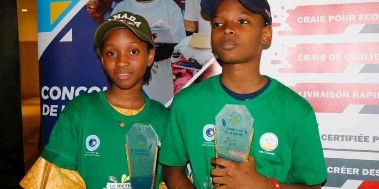 La Guinée brille à la 34e édition de la Dictée P.G.L.Mohamed Traoré et Fatoumata Barry sur le podium international