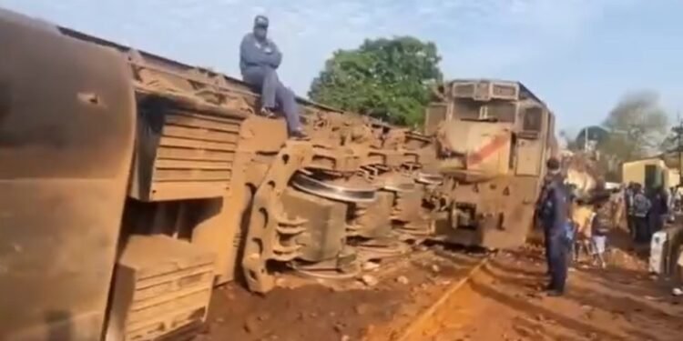 Collision entre un train de Rusal et un camion à Kakimbo: pas de victime signalée