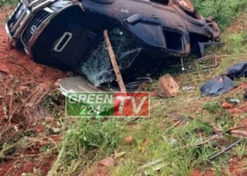 Accident de la délégation de presse de la Primature en route pour Dalaba