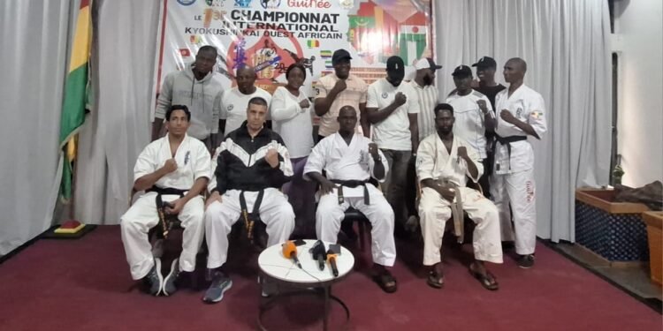 La Guinée à reçois neuf (9) pays au compte du 1er Championnat International de Kyokushinkai Ouest-Africain