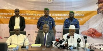 Ibrahima Sory II Tounkara officiellement installé dans ses fonctions de Garde des Sceaux