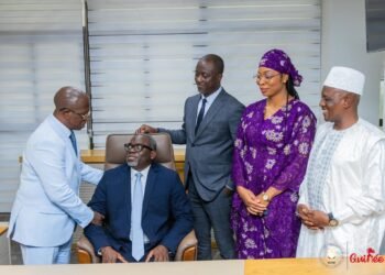 Installation officielle du Ministère de la Communication, de l’Économie Numérique et de l’Innovation (MCENI)