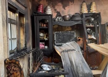 Drame à Sanoyah : un incendie nocturne coûte la vie à plusieurs membres d’une même famille