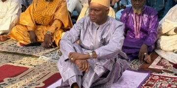 Aïd el-Fitr : le Président de la HAC prie à l’esplanade du stade du 28-Septembre