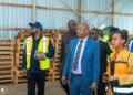 Visite inopinée du ministre Mamadou Cellou Baldé au stade Général Lansana Conté de Nongo