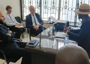 LE SECRÉTAIRE GÉNÉRAL DU SPPG REÇOIT L&rsquo;AMBASSADEUR DE FRANCE EN GUINÉE ET EN SIERRA LEONE